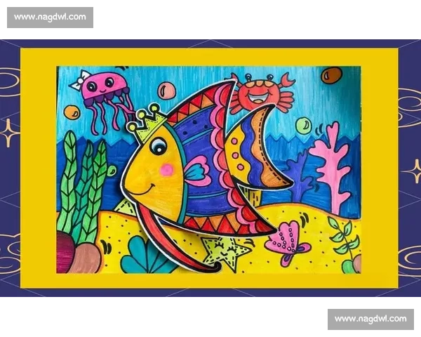 欢乐童画展新星闪耀 争创创意与梦想并行的儿童书画大赛